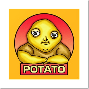 POTATO MAN Posters and Art